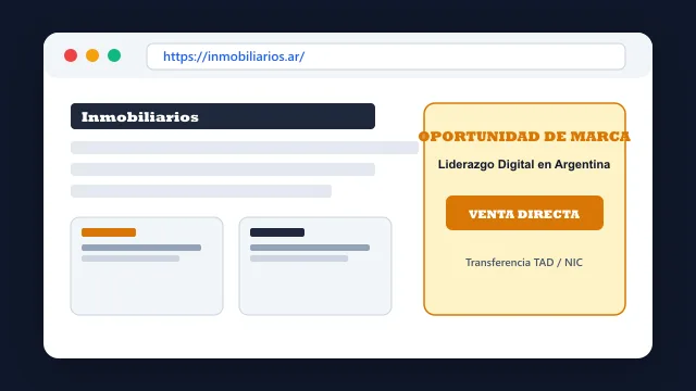 Modelo de aplicación comercial y proyectos digitales para inmobiliarios.ar