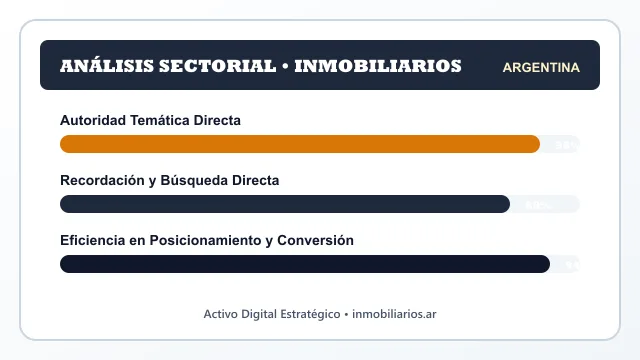 Análisis sectorial y posicionamiento estratégico para Inmobiliarios